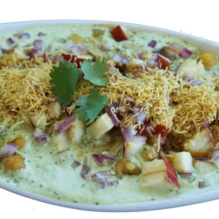 Aaloo Tikki Chaat.